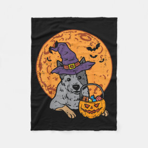 Cobertor De Velo Chapéu de Bruxa Lua Jack O Lantern Halloween