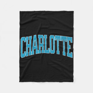 Cobertor De Velo Charlotte Futebol Vintage Cidade