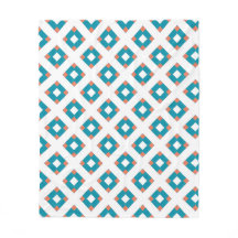 Charm Geométrico Fleece Blanket
