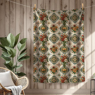 Cobertor De Velo Charme de Rosa vermelha Clássica Floral em Aberto 