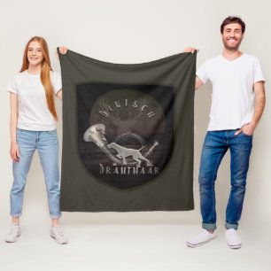 Cobertor De Velo Chaveiro de café com camisa de Drathar