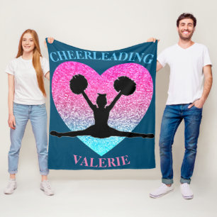 Cobertor De Velo Cheerhead Fleece Blanket
