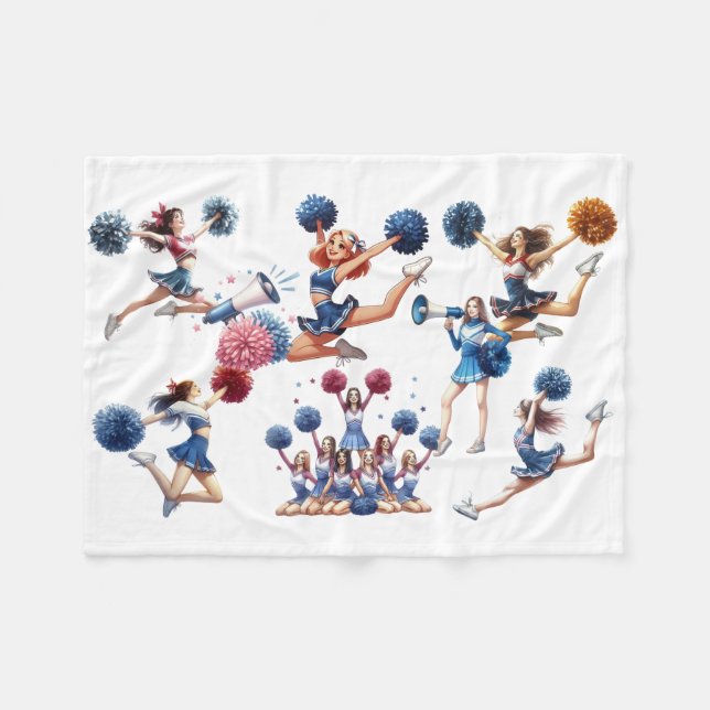 Cobertor De Velo Cheerleader (Frente (Horizontal))
