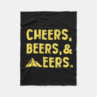 Cobertor De Velo "Cheers And Mountainers West Virginia"