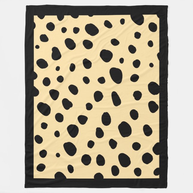 Cobertor De Velo Cheetah Impressão Pattern Fleece Blanket (Frente)