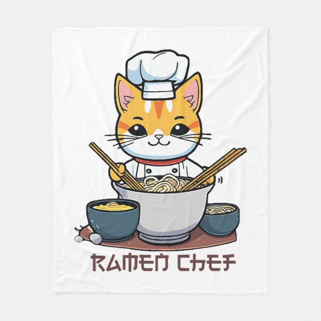 Cobertor De Velo Chef de Ramen (Frente)
