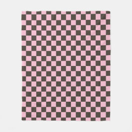 Cobertor De Velo Cherry blossom checkered board pattern