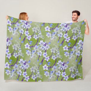 Cobertor De Velo Cherry Blossom - Sakura padrão sem descontinuidade