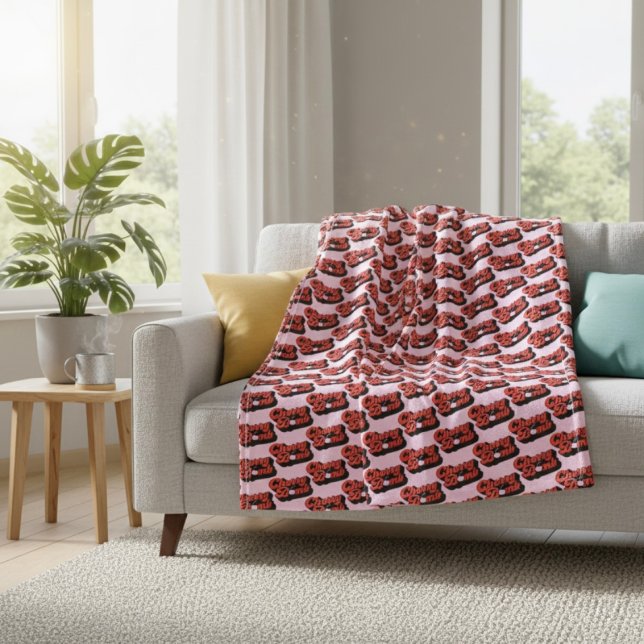Cobertor De Velo Cherry Bomb Fleece Blanket (Criador carregado)