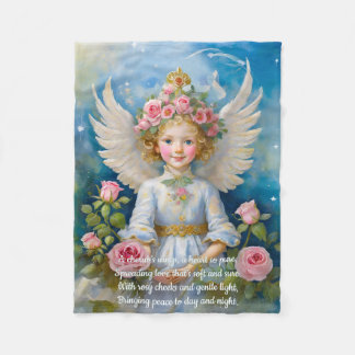 Cobertor De Velo Cherub Angel Blanket