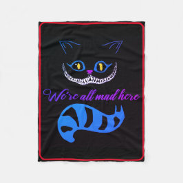 Cobertor De Velo Cheshire Cat Blanket