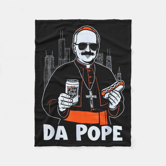 Cobertor De Velo Chicago Pe Leo Xiv Da Pe New Pe Tribute Godmother  (Frente)