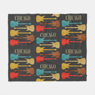 Cobertor De Velo Chicago Vintage Guitars Festival Souvenir