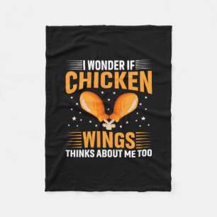 Cobertor De Velo Chicken Lover Chicken Wing