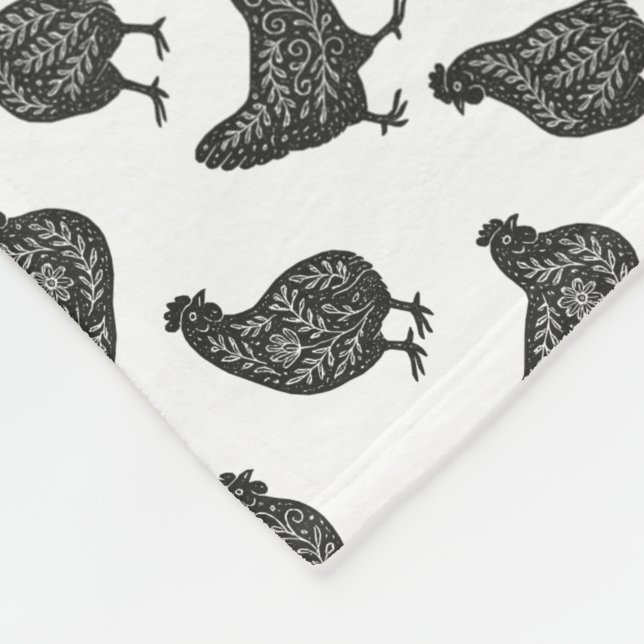 Cobertor De Velo Chickens (Quina)
