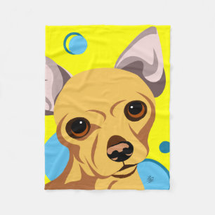 Cobertor De Velo Chihuahua Dog Kids