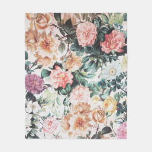 Cobertor De Velo Chique amarelo cor-de-rosa verde do país do