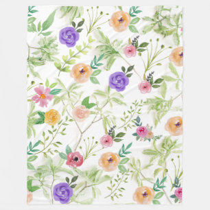 Cobertor De Velo Chique Floral