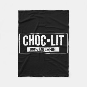 Cobertor De Velo Chocolate Melanina Divertida História Negra Junete