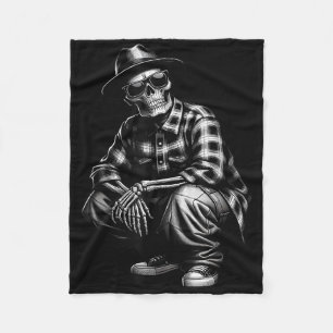 Cobertor De Velo Cholo Chicano Homie Legal Mexicano Gângster Esquel