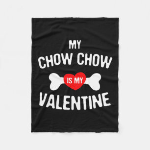 Cobertor De Velo Chow Chow É Meu Namorado Cachorro Chow Chow _1