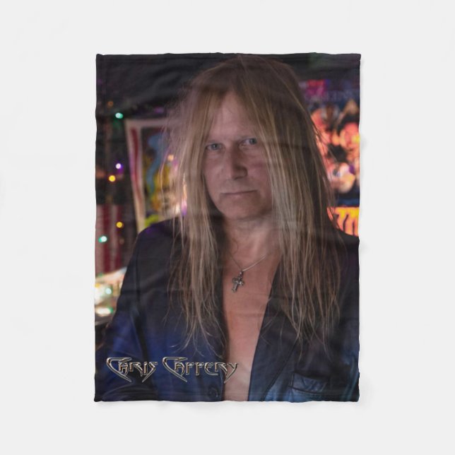 Cobertor De Velo Chris Caffery SDS Pinball Fleece Blanket (Frente)