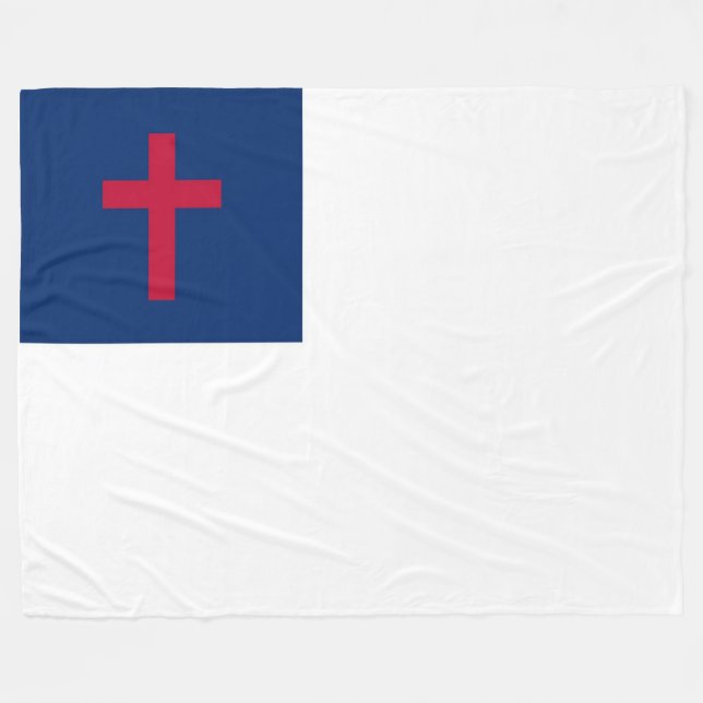 COBERTOR DE VELO CHRISTIAN FLAG (Frente (Horizontal))