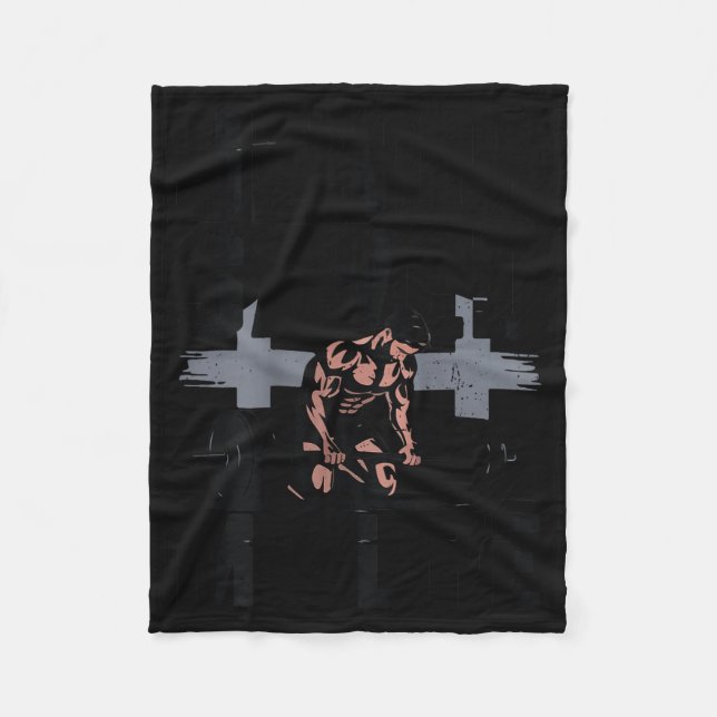 Cobertor De Velo Christian Workout Jesus Christ Saved My Life Gym G (Frente)