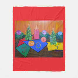 Cobertor De Velo Christmas Joy