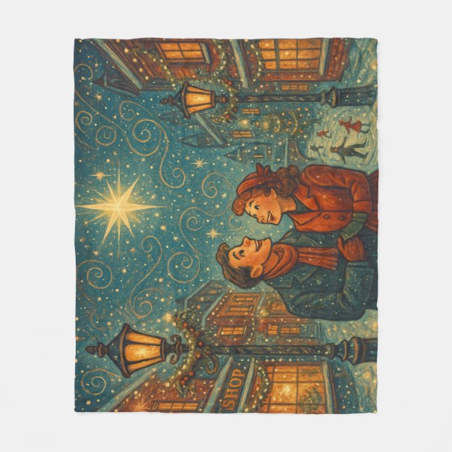 Cobertor De Velo Christmas Love Blanket  (Frente)