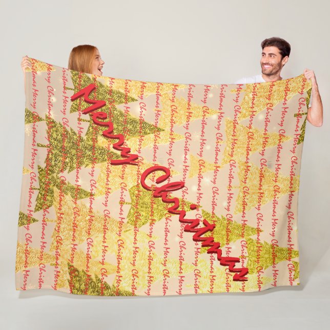 Cobertor De Velo Christmas Luxury Christmas Trees Festive (In Situ)