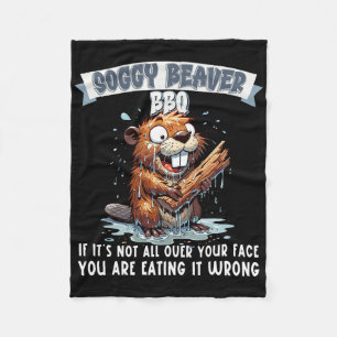 Cobertor De Velo Churrasco de castor malhado, se não estiver na sua