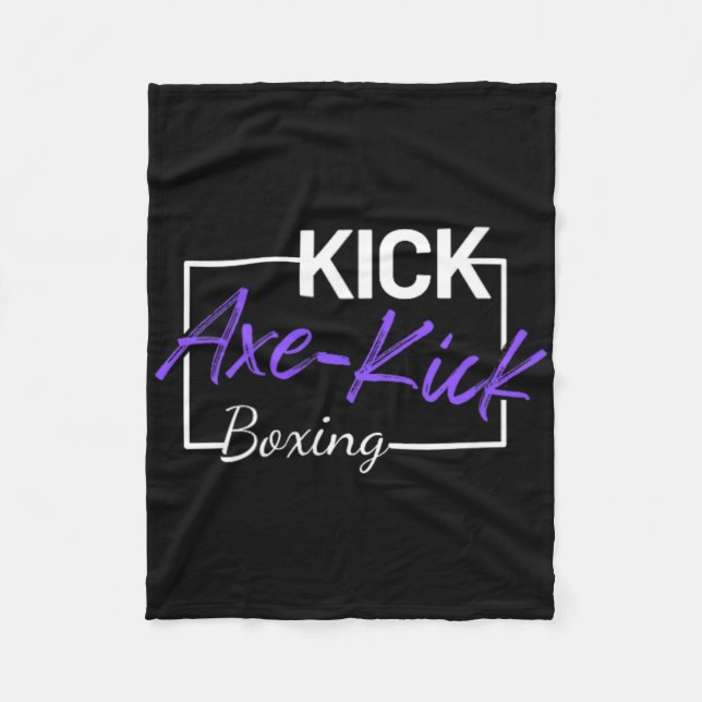 Cobertor De Velo Chute de Machado de Kickboxing (Frente)