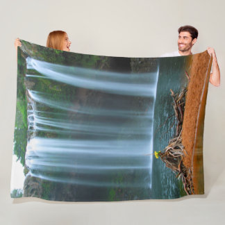 COBERTOR DE VELO CHUVA DE ÁGUA DO FLOR AMARELO