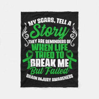 Cobertor De Velo Cicatrizes Contam História de Lesões cerebrais Tra