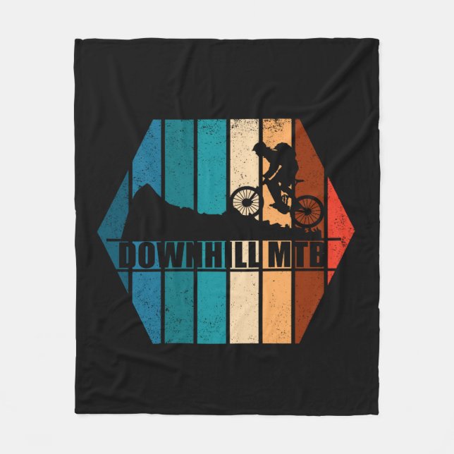 Cobertor De Velo Ciclismo de Montanha Downhill Vintage Mtb (Frente)