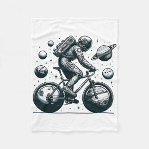 Cobertor De Velo Ciclista Astronauta Espacial Para Entusiasta De Bi