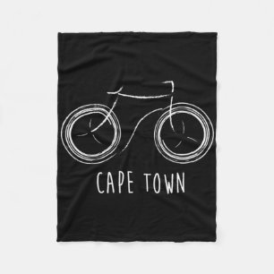 Cobertor De Velo Cidade do Cabo África do Sul Bicicleta Vintage Ret