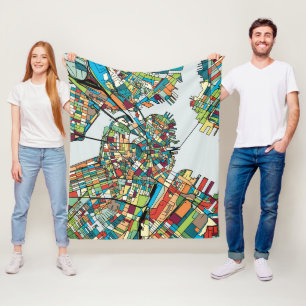 Cobertor De Velo Cidade EUA de Boston