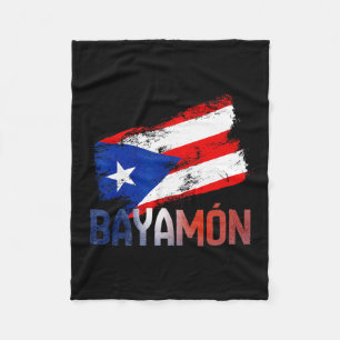 Cobertor De Velo Cidade Yamón Porto Rico Bandeira Vintage Roots Bor