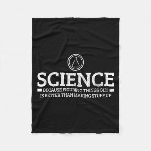 Cobertor De Velo Ciência Física Química Nerd Frase Engraçada Cienti