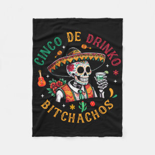 Cobertor De Velo Cinco De Drinko Achos Funny Cinco De Mayo Bebendo