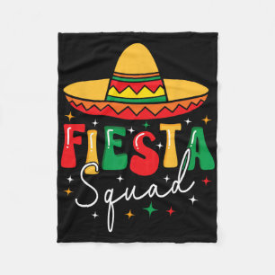 Cobertor De Velo Cinco De Mayo Fiesta Squad Encantado Mexicano Fies
