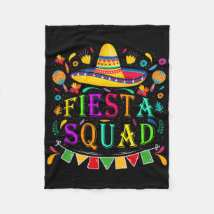Cobertor De Velo Cinco De Mayo Fiesta Squad Partido Mexicano Cinco
