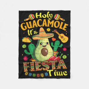 Cobertor De Velo Cinco de Mayo, tempo de Guacamole Fiesta mexicano