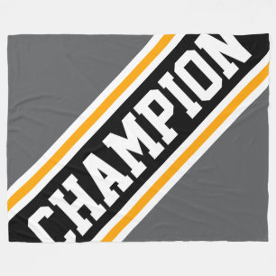 Cobertor De Velo CINZA desportiva Yellow Black Racing