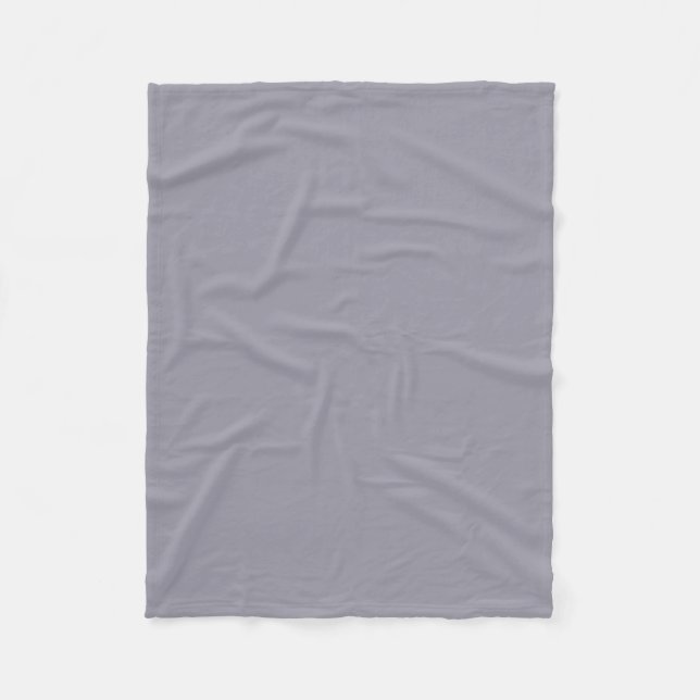 Cobertor De Velo Cinza Lilac (Frente)