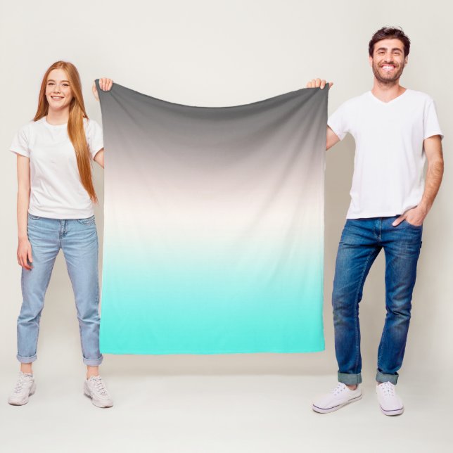 Cobertor De Velo Cinza turquesa (In Situ)