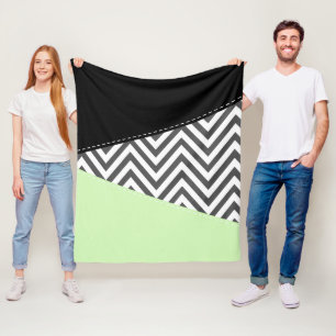 Cobertor De Velo Cinza Zigzag, Cinza Chevron, Zigzag Patterno, Casa