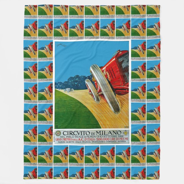 Cobertor De Velo Circuito di Milano (Frente)